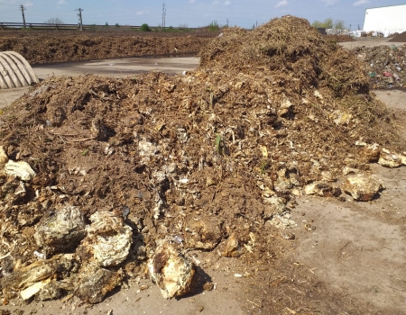 Primul transport de deseu biodegradabil - ECO Bihor