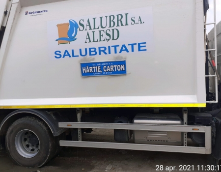 Montare panouri informative cu tipul deseului colectat/transportat