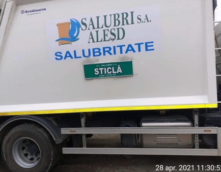 Montare panouri informative cu tipul deseului colectat/transportat