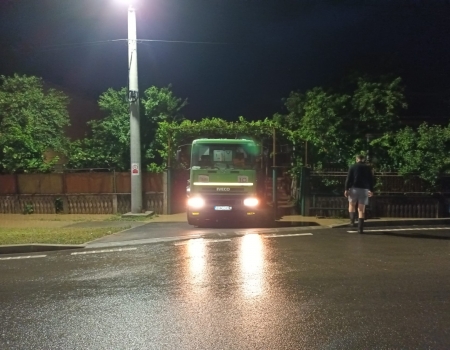 Actiuni de vidanjare in zonele afectate